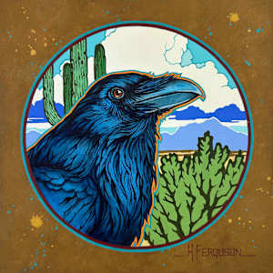 Sonoran Raven by Kenneth Ferguson