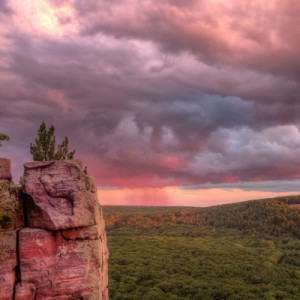 Devil's Storm (unframed print) by Mike Murray