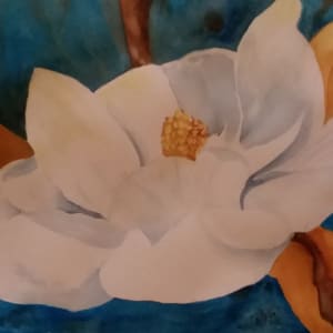 White Magnolia by Elizabeth Ann Teeter