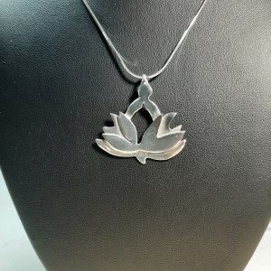 Unfolding Lotus Necklace by Georgia Weithe