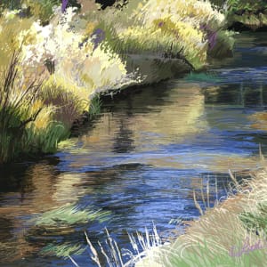 Virginia Cascade Autumn by Pam Little