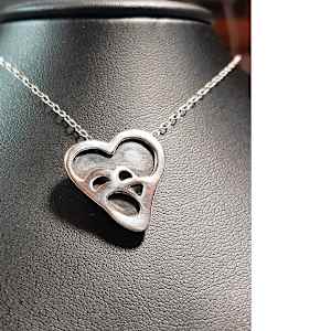 Valentine Heart Necklace by Georgia Weithe