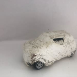 Bandaged toy car by CLARE SMITH 
