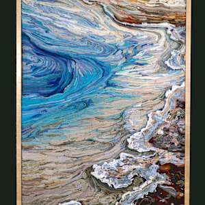 Hot Yellowstone # 10 by Georgia Rowswell