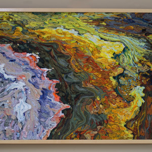 Hot Yellowstone # 9 by Georgia Rowswell