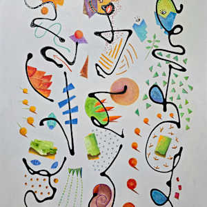 Abstract Three Graces by Clemente Mimun