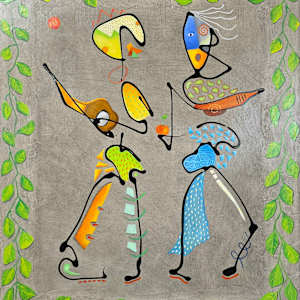 Serenade In The Garden of Eden by Clemente Mimun