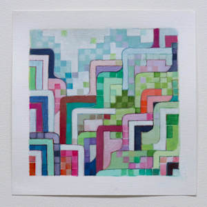 Meditation Garden 3 by Johanna Boccardo