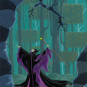DISNEY Maleficent Summons The Power (Sleeping Beauty) by Michael Provenza