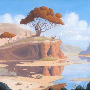 Desert Oasis by Michael Provenza