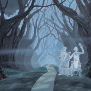 DISNEY Middle of Nowhere (Haunted Mansion) by Michael Provenza