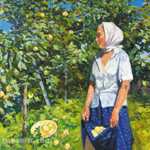 Grushovka (a kind of apple tree) by IRINA RYBAKOVA