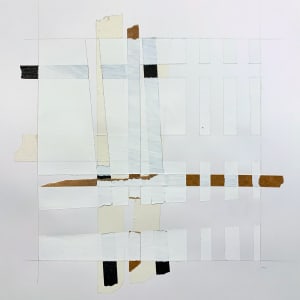 Masking Tape / Scaffold study 1 by Amy Reckley