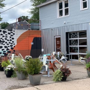 Taco+Bar exterior mural:  Holland, Michigan by Amy Reckley