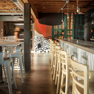 Taco+Bar interior mural: Holland, Michigan by Amy Reckley