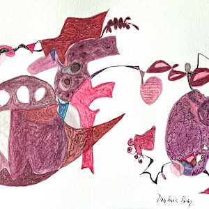 Whimsical Abstract by Darline Braz, Image 1.