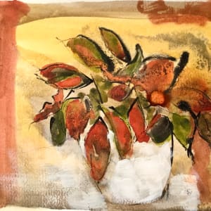 Poinsettias x2 by Marina Marinopoulos 