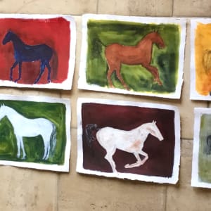 Horse series 6 by Marina Marinopoulos 