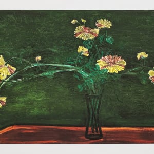 (179/199) 常玉版畫 菊花 Chrysanthemum by 常玉 Sanyu 