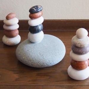 堆石頭 Stack Stones by 渡邊 秀亮 WATANABE Hideaki 