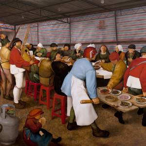 辦桌圖 Roadside Banquet by 盧昉 LU Fang
