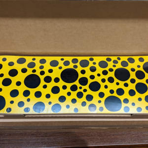 Yayoi Kusama Skateboard Yellow (Small Dots) by 草間彌生 KUSAMA Yayoi 
