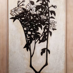 (77/168 ) 常玉版畫 菊 Chrysanthemum by 常玉 Sanyu