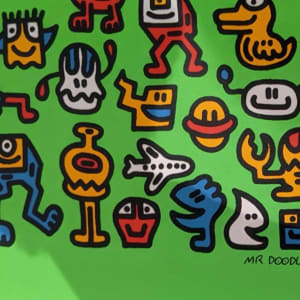 (252/300) 外星城鎮 Alien Town by 塗鴉先生 Mr. Doodle 