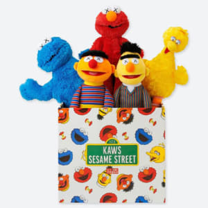 UNIQLO 聯名系列 KAWS X Sesame Street 玩偶全套收藏 by KAWS 