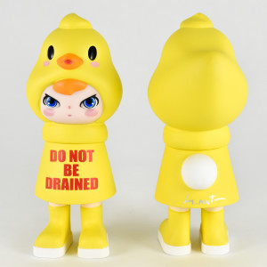 松浦浩之限量版鴨子軍團-黃 (簽名版)  Ducky Brigade / DO NOT BE DRAINED- Yellow (limited edition) Signed by the Artist by 松浦浩之 MATSUURA Hiroyuki 
