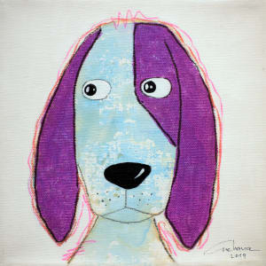 白色系列：寵愛狗狗 #16 White Series: Love Puppy #16 by 安恰娜‧恰麗亞琵朋 Anchana CHAREEAPAPORN