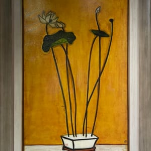 常玉限量版畫 -  荷 Lotus by 常玉 Sanyu