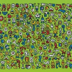 (252/300) 外星城鎮 Alien Town by 塗鴉先生 Mr. Doodle 