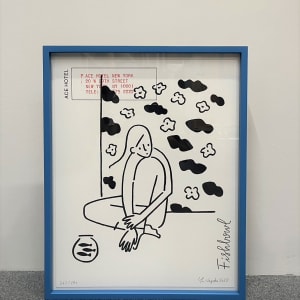 長場雄　Yu Nagaba『Fish bowl』 版画 シルクスクリーン Amazon.co.jp: 長場雄 Yu Nagaba『Fish bowl』 版画 シルク