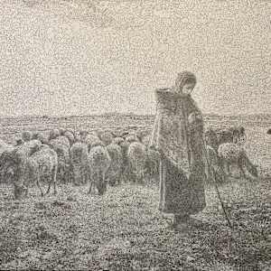 牧羊女與羊群 Do Shepherdess Dream of Atomic Sheep? by 佐垣慶多 SAGAKI Keita 
