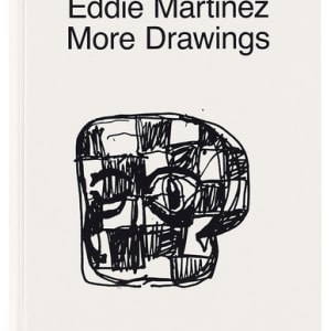 限量版艾迪·馬丁内斯白色畫冊 -  Eddie Martinez More Drawings- MMXX  (限量1000版) by 艾迪·馬丁内斯 EDDIE MARTINEZ