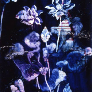 五花肉系列-肉宗教-小荷圖 Marbled Meat - Carnivorous Religion - Petit Lotus by 常陵 CHANG Ling