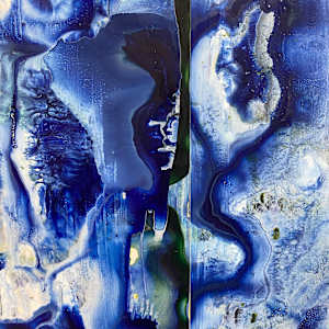 Shibori #92 by Mary Zeran 