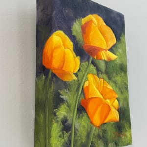 Orange Poppies by Barbara Teusink 