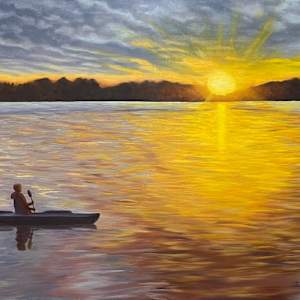 Window on the Lake by Barbara Teusink