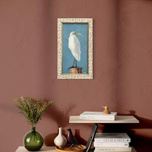 Standing Tall (Egret) by Barbara Teusink 
