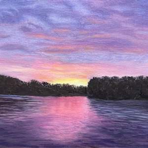 Violet Skies by Barbara Teusink