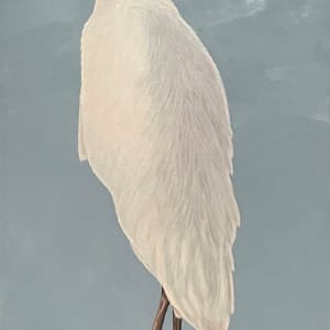 Standing Tall (Egret) by Barbara Teusink