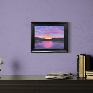 Violet Skies by Barbara Teusink 