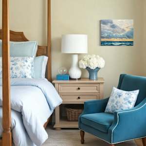Rolling In (Turquoise Tide) by Barbara Teusink 