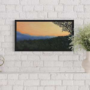 Mountain Glow by Barbara Teusink 