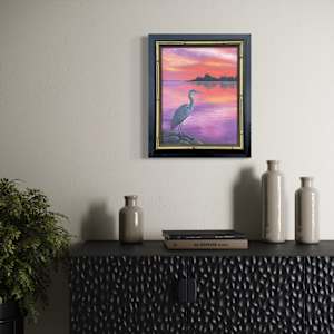 Sunset Heron by Barbara Teusink, Image 2.