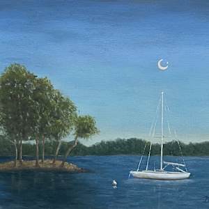 Under a Starlit Moon by Barbara Teusink, Image 1.