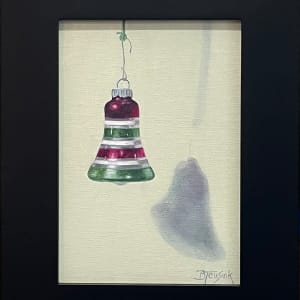 Christmas Bell - Ornamental Shadows Series by Barbara Teusink  Image: Christmas Bells - Ornamental Shadows Series (in frame)