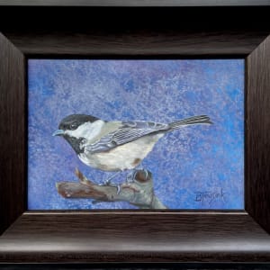 Black-Capped Chickadee by Barbara Teusink  Image: Black-Capped Chickadee by Barbara Teusink, in frame